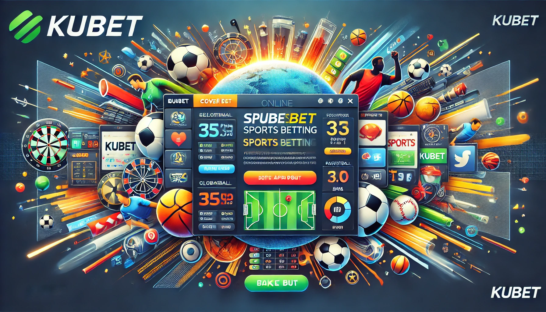 เกมกีฬาออนไลน์ KUBET ให้บริการทุกชนิดจัดหนักอัตราจ่ายสูงสุด