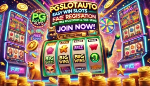 PGSlotAuto สล็อตออนไลน์เว็บตรง เกมแตกง่าย สมัครฟรี พร้อมรับโปรโมชั่นสุดคุ้ม