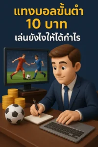 แทงบอลขั้นต่ำ 10 บาท มันกำไรได้จริงเหรอวะ?