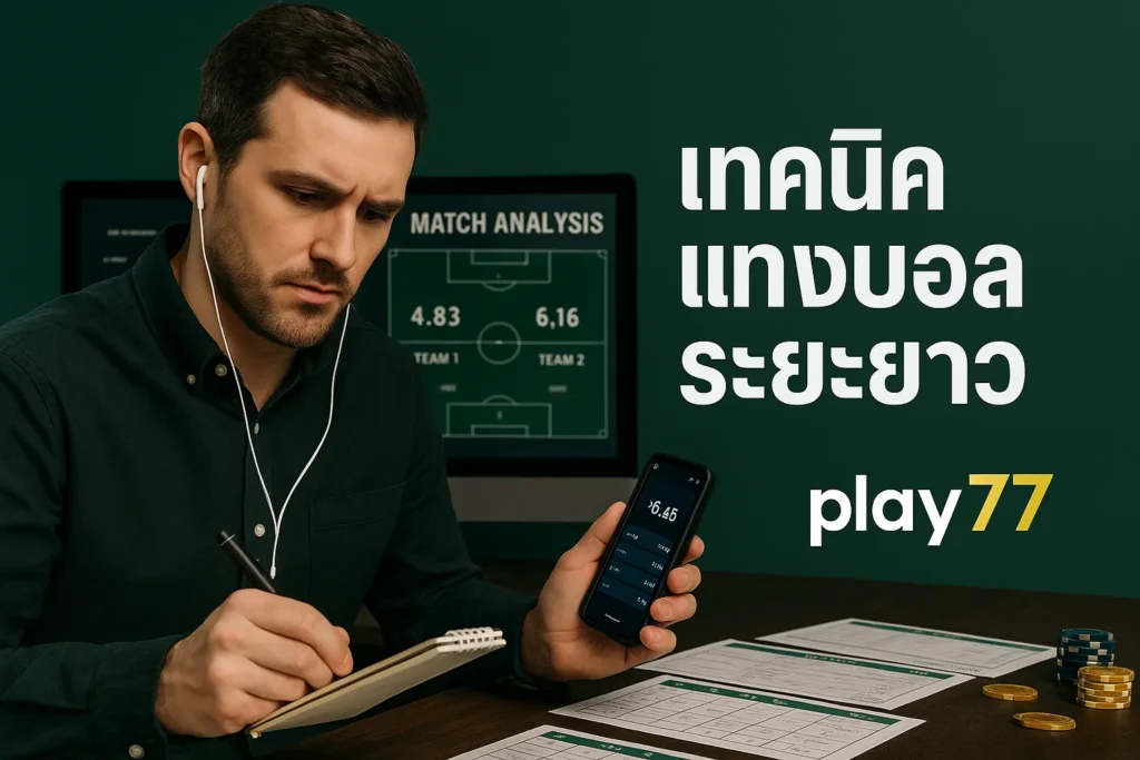 เทคนิคแทงบอลอย่างไร ให้ไม่เจ๊งในระยะยาว เคล็ดลับที่เซียนตัวจริงใช้